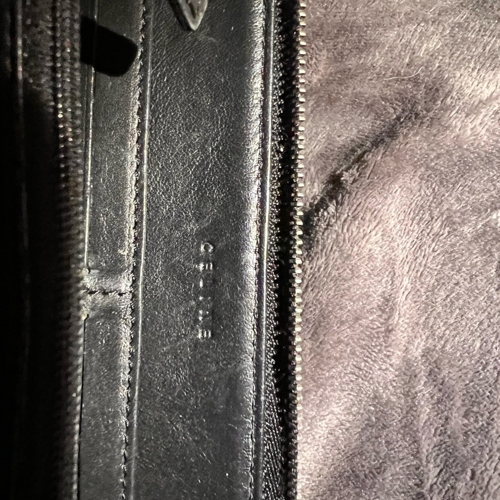 Celine Wallet - Black leather - Picture 5 of 7
